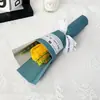 Ramo de Rosas Transfronterizo Regalo para el Día de San Valentín Día del Maestro Rosa Única de Encaje Ramo Eterno Flores Hechas a Mano Personalizadas