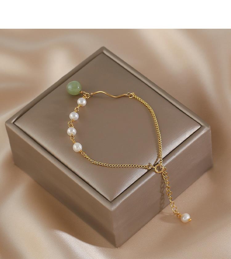 智贝详情图_32022年款和田玉珍珠手链女小众设计高级感in