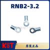 Kst Jianhexing Original Genuine/Rnb2-3.2 Terminal redondo desencapado/Fio Lug/Fio Nose/Terminal de cobre