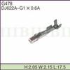 Dj622A-G1X0.6A Conector de Terminal 8100-3067 Conector de Encaixe Chicote Elétrico G478