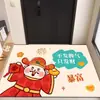 Alfombra de Terciopelo Cristal para Puerta, Resistente a las Manchas y Fácil de Cuidar, Felpudo Antideslizante, Felpudo para la Entrada del Hogar, Felpudo para Quitar el Polvo