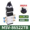 Válvula Mecánica Neumática Interruptor de Botón de Presión Manual Válvula de Control Rotatoria de Dos Posiciones y Cinco Vías Cilindro de Rodillo Válvula de Control Direccional