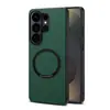 Denior Es Adecuado para Samsung S26Ultra Funda Protectora de Imitación de Cuero de Becerro S25Plus Funda Magnética para Teléfono