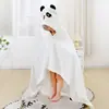 Poncho Infantil de Dibujos Animados Clase A al por Mayor, Capa con Capucha para Bebé, Toalla de Baño para Bebés, Bata de Baño Gruesa Portátil