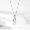 Collar de amor para el Día de la Madre transfronterizo de Europa y Estados Unidos, colgante de corazón de moda, cadena de clavícula de aleación, collar de mujer al por mayor