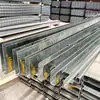 Barandilla de balcón protectora riel sin marco ranura en el suelo canal de acero galvanizado empotrado ranura para tarjeta de acero al carbono pasamanos de escalera de vidrio en forma de U
