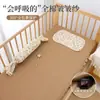 Lençóis de Berço Ajustáveis, Cama Costurada de Algodão, Lençóis para Cama Pequena, Categoria A Grau Materno e Infantil Especial para Berçário Capa de Colchão