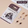 Novos Materiais de Encadernação Coloridos para Escritório Grampeador Binder Clips de Papel Conjunto de Papelaria Conjunto de Escritório Transfronteiriço Atacado