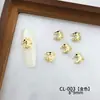 Accesorios para Uñas con Zirconia del Año del Caballo 2026 Nuevos Lindos Ponis del Zodiaco Rojo Aleación Pedrería Decoraciones de Uñas Portátiles para DIY