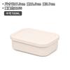 Lonchera de Silicona Horno de Microondas Caja de Almuerzo de Alta Temperatura Rectangular Comedor de Dormitorio Caja de Conservación para Picnic al Aire Libre Resistente a Caídas