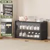 Zapatero Multicapa para Hogar, Pasillo, Fuerte y Duradero, a Prueba de Polvo, Transparente, para Almacenamiento de Zapatos, Dormitorio, Zapatero Sencillo con Almacenamiento