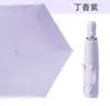 Paraguas automático ultraligero de 6 varillas plegable de tres secciones con protección solar y sombrilla de goma negra para mujer, paraguas de bolsillo portátil tipo lápiz, fabricantes en stock, estampado