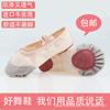 Zapatos de Baile para Niñas Zapatos Garra de Gato Princesa Niñas Suela Blanda Zapatos de Ballet Niños de Guardería Rosas Carnosos