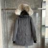 Jaqueta Puffer Feminina 6660Labiggoosedownjackettrlliumparka Estilo Britânico Trillium