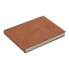Mapa Mental Plegable Horizontal B5 Cuaderno de Piel Suave Cuaderno Engrosado Diario Horizontal en Blanco Cuadrado Grande
