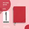 Cuaderno A5 Estilo Retro de Piel Suave con Correas, Bloc de Notas de Piel de Oveja, Cuaderno para Reuniones de Trabajo de Oficina, Personalización Empresarial