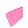 Molde de Silicone Modelagem de Letra Inglesa Dobra à Mão Molde de Bolo Dobra Doce Ferramenta de Dobra Ferramenta Decorativa Molde de Bolo
