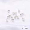Cor de ouro 14k retenção de cor anel único fecho lagosta fivela corrente estendida com contas material DIY pulseira colar acessórios
