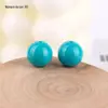 Macaron Colorido Furo Reto Contas Redondas DIY Corrente de Celular Pulseira Colar Acessórios de Joia Material de Contas Soltas
