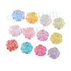 Color rosa AB color sólido creativo diy paquete de material carcasa de teléfono móvil adorno para la cabeza horquilla flor joyería resina paquete de accesorios