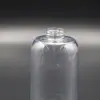 Nova Garrafa de Shampoo Transparente de 600ml com Ombro Inclinado Garrafa Plástica para Gel de Banho Embalagem de Garrafa de Loção Tipo Push para Pet