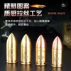 Nuevo Encendedor Inflable Doble Chorro Bala Cuerpo de Metal Pequeño y Portátil Divertido Genial Encendedor de Cigarrillos