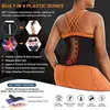 Cinturón Abdominal con Cremallera y Hebilla de Tres Filas Transfronterizo para Fitness de Mujer, Cinturón de Yoga, Cinturón Moldeador de Sudoración para Cintura y Abdomen para Ejercicio