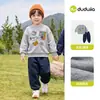 Dududu Home Conjunto para Niños Otoño Sudadera Infantil Top Pantalones Primavera/Otoño Niña Estilo Otoño Bebé Ropa Infantil Nuevo