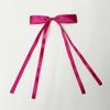Pinza para el Cabello con Lazo de Cinta de Alta Gama, Pinza para el Cabello con Lazo de Cinta Multicolor, Estilo Elegante y Dulce, Pinza de Pato Doble Cinta