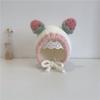 Gorro de bebé para otoño e invierno, bonito y súper bonito, para bebés, niños y niñas, con protección para las orejas, grueso, cálido, estilo coreano, moderno para niños.