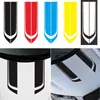 D-711 calcomanía universal para coche calcomanía para capó flor de arrastre raya deportiva de carreras calcomanía decorativa para cubierta de motor