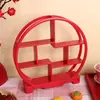 Nuevas Decoraciones de Mesa de Postres Estilo Chino, Platos para Pasteles, Mesa de Compromiso, Estantes para Snacks, Pausas para el Té, Estantes de Exhibición de Flor de Ciruelo, Té Helado Alrededor de la Estufa