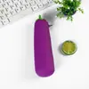 Bolsa de Lápices de Silicona con Dibujos Animados de Frutas y Verduras, Bolsa Creativa de Papelería para Estudiantes, Bolsa de Almacenamiento de Lápices Impermeable de Gran Capacidad