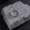Anillo de Moda Coreana de Nicho Diseño para Mujer Sentido Simple Ins Personalidad Tendencia Sentido de Alta Gama Versátil Anillo Abierto para Dedo