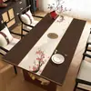Nuevo Mantel de Mesa Estilo Chino, Impermeable y Resistente al Aceite, Mantel sin Lavado, Sensación de Lujo Ligero y Alta Gama, Nuevo Modelo 2026, Mantel para Mesa de Café Resistente al Calor
