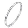 Pulsera de Acero de Titanio 18K con Incrustaciones de Diamantes de Moda Diseño Nicho Lujo Ligero Pulsera para Mujer de Alta Gama Combinable Joyería Fina para Mujer