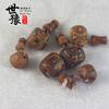 Ágata de Xizang cuentas de tres ojos tee cabeza de Buda método antiguo ágata vieja tee accesorios Bodhi DIY joyería al por mayor