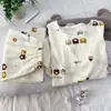 Pijama Fofo Transfronteiriço de Desenho Animado para Mulheres Xia Yunduo Algodão Manga Curta Shorts Meninas Gola Redonda Pode Ser Usado Fora de Casa Conjunto de Roupa