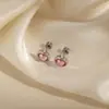 Novos Brincos Stud Estilo Tibetano Retro Nicho Padrão de Parafuso Cravejado com Diamantes Personalidade Simples Criativo Estilo Étnico Temperamento Studs de Cartilagem Auricular Femininos