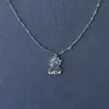 Nuevo Collar de Dionisio, Retro, Colgante de Diseño Sencillo y Personalizado, Lujo Ligero, Exquisito, Cadena para Clavícula Moderna y de Alta Gama