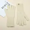 Guantes de Lana Tejida sin Dedos con Bordado de Lazo Estilo Coreano para Pantalla Táctil para Mujer, Otoño e Invierno Calientes para Ciclismo, a Prueba de Frío, Separados por Dedos