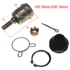 Acessórios de Modificação para ATV CNC Cabeça Esférica de Balancim Cônica Superior e Inferior com Rosca de 10mm Kart Tubo de Aço Carro Atacado Transfronteiriço
