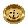 Queimador de Incenso Pequeno Feito Sob Medida do Fabricante, Suporte de Incenso de Cobre em Liga, Decoração para Adoração Doméstica, Suporte de Incenso de Metal para Sândalo, Liga