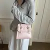 Mochila de Moda Estilo Coreano con Lazo para Mujer Verano 2026 Simple Moda Casual Bolso de Hombro de Alto Valor