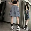 Shorts atléticos estilo americano para mujer, nueva colección de verano 2026, ligeros, pierna ancha, casuales, adelgazantes, de secado rápido, pantalones de trabajo, de cinco puntos