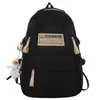 Mochila Versátil Casual Transfronteriza para Estudiantes Universitarios, de Secundaria y Preparatoria, Gran Capacidad, Mochila Sencilla, Mochila para Computadora, Moderna para Hombres y Mujeres