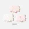 Calzoncillos tipo bóxer de algodón para niñas Balabala, Shorts de triángulo para niños pequeños y mayores, Shorts de cuatro esquinas de PP sin costuras, Paquete de tres
