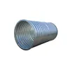 Tubo Corrugado de Aço para Temporada de Cheias de Verão, Tubo Corrugado Metálico Galvanizado a Quente de Grande Diâmetro Especificamente para Controle de Cheias e Drenagem