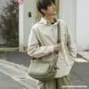 Bolso Cruzado Casual de Color Sólido, Gran Capacidad, Bolso Mensajero Repelente al Agua, Marca de Moda, Bolso Versátil para Estudiantes, Bolso Mensajero de Nylon