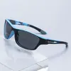 Novos Óculos de Sol Esportivos da Moda Europeia e Americana, Óculos de Sol Polarizados Coloridos para Homens e Mulheres, Óculos de Visão Noturna para Ciclismo ao Ar Livre